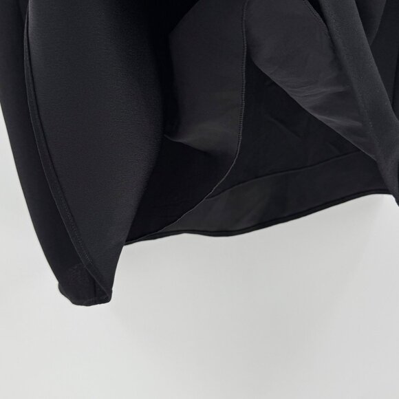 Hugo Boss Womens Black Belted Skirt Size 6 Elegant & Timeless - Picture 9 of 12